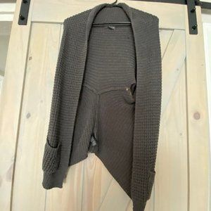 XXI waffle cardigan